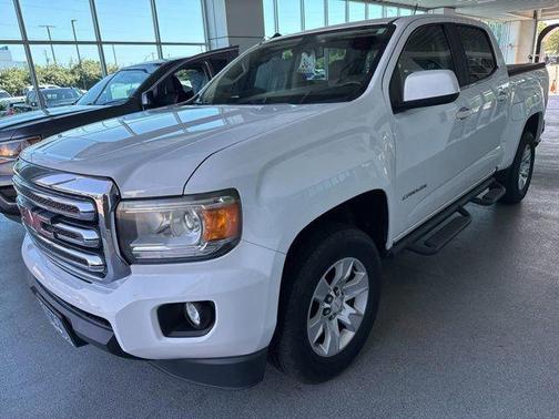 Summit White 2017 GMC Canyon SLE