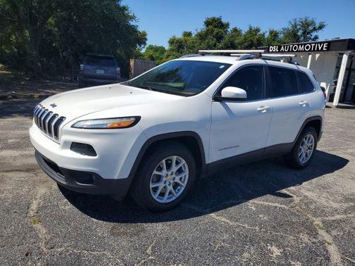 Bright White Clearcoat 2016 Jeep Cherokee Latitude