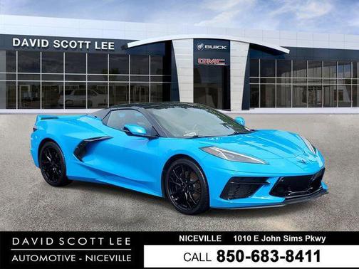 Rapid Blue 2023 Chevrolet Corvette Stingray w/2LT