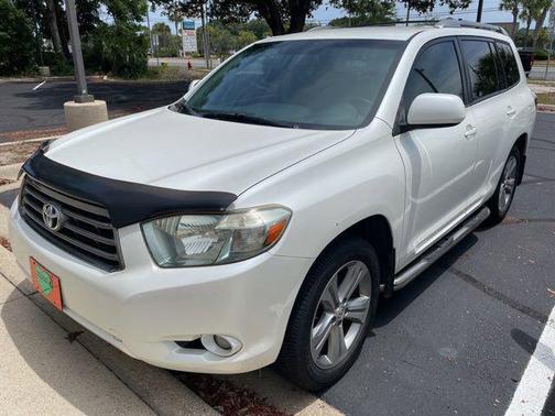 Blizzard Pearl 2008 Toyota Highlander Sport