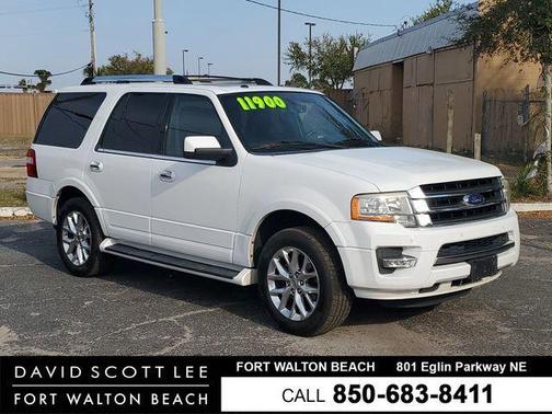 White 2017 Ford Expedition Limited