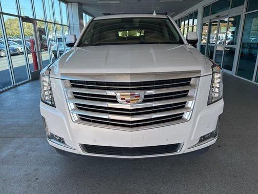 Crystal White Tricoat 2016 Cadillac Escalade ESV Platinum