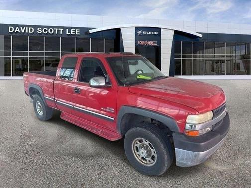 Victory Red 2001 Chevrolet Silverado 2500 LS H/D Extended Cab