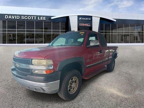 Victory Red 2001 Chevrolet Silverado 2500 LS H/D Extended Cab