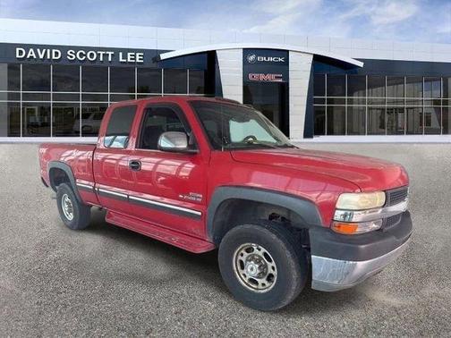 Victory Red 2001 Chevrolet Silverado 2500 LS H/D Extended Cab