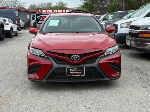 Red 2020 Toyota Camry SE