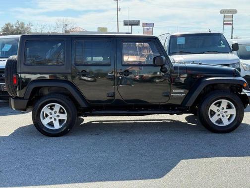 Black 2012 Jeep Wrangler Unlimited Sport