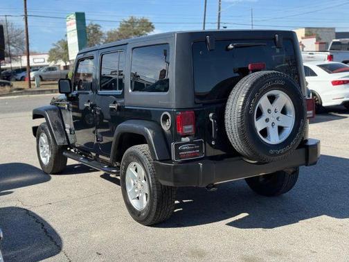 Black 2012 Jeep Wrangler Unlimited Sport