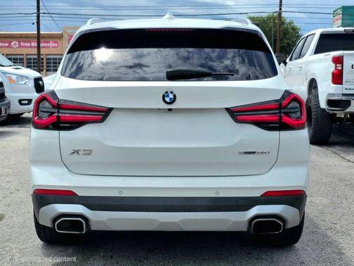 White 2022 BMW X3 sDrive30i