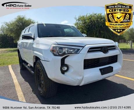 White 2022 Toyota 4Runner SR5 Premium
