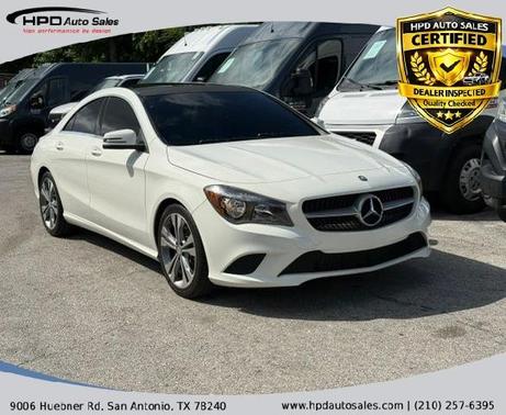 White 2015 Mercedes-Benz CLA-Class Base