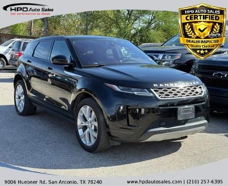 Narvik Black 2020 Land Rover Range Rover Evoque SE