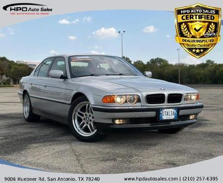 Silver 2000 BMW 740 i