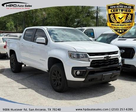 White 2022 Chevrolet Colorado LT