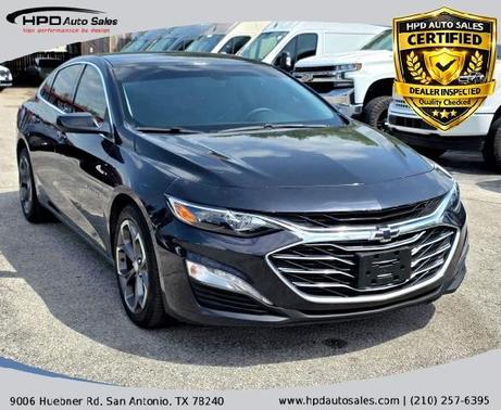 Black 2022 Chevrolet Malibu LT