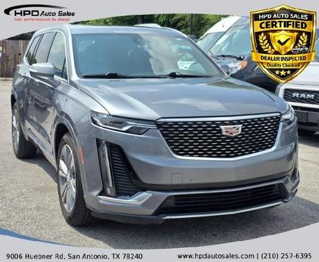 Gray 2022 Cadillac XT6 Premium Luxury FWD