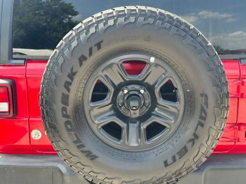 Red 2020 Jeep Wrangler Sport S