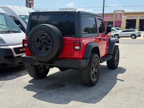 Red 2020 Jeep Wrangler Sport S