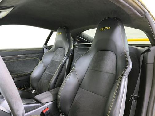 Racing Yellow 2016 Porsche Cayman GT4