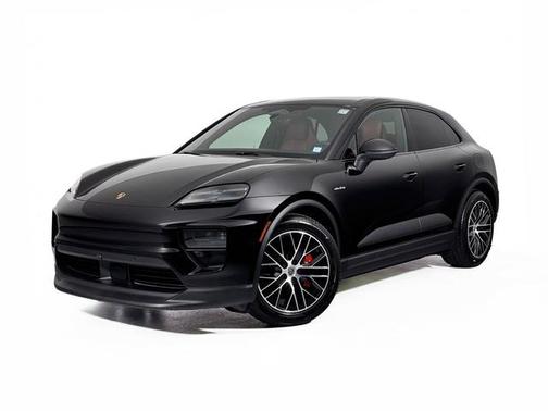 Black 2025 Porsche Macan Macan Electric 4