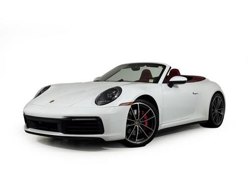 White 2022 Porsche 911 Carrera 4S Cabriolet