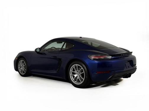 Gentian Blue Metallic 2021 Porsche 718 Cayman