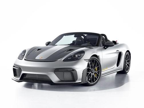 GT Silver Metallic 2025 Porsche 718 Spyder RS