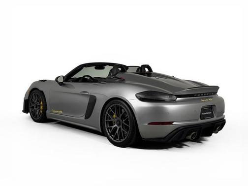 GT Silver Metallic 2025 Porsche 718 Spyder RS