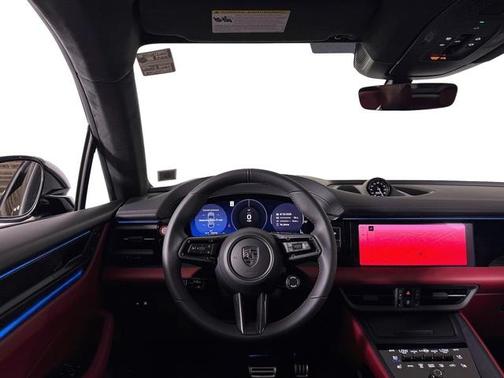 Jet Black Metallic 2025 Porsche Macan Macan Electric Turbo