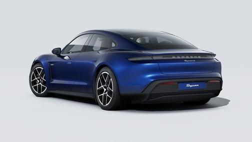 Gentian Blue Metallic 2026 Porsche Taycan 4