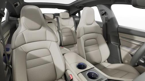 Gentian Blue Metallic 2026 Porsche Taycan 4