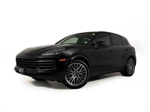 Black 2023 Porsche Cayenne Platinum Edition