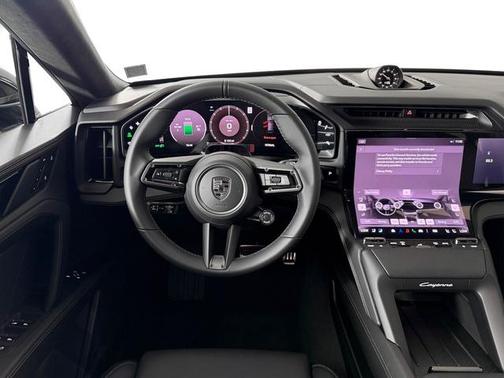 Chromite Black Metallic 2026 Porsche Cayenne Turbo Electric