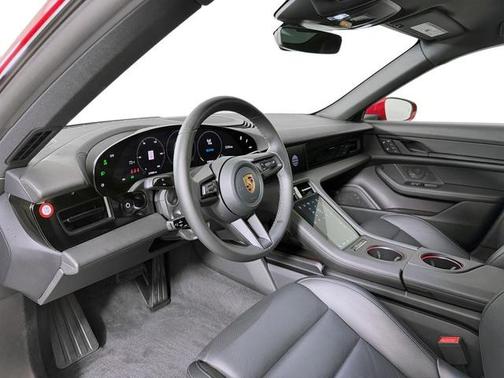 Carmine Red 2023 Porsche Taycan 4S