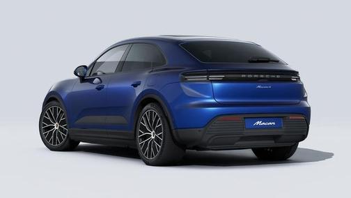 Gentian Blue Metallic 2026 Porsche Macan Macan Electric 4