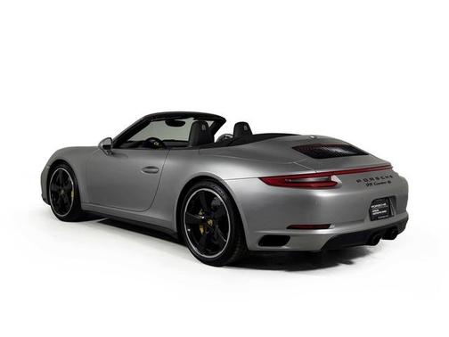 Racing Yellow 2017 Porsche 911 Carrera 4S Cabriolet