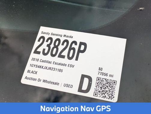 2018 Cadillac Escalade ESV Platinum