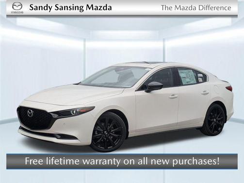 Snowflake White Pearl Mica 2026 Mazda Mazda3 2.5 Turbo AWD