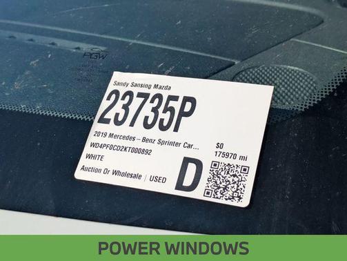 2019 Mercedes-Benz Sprinter 3500 High Roof