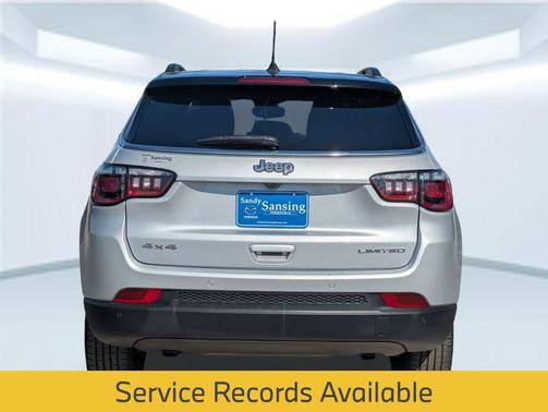 Silver Zynith Metallic Clearcoat 2025 Jeep Compass Limited