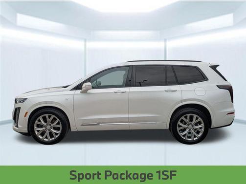 Crystal White Tricoat 2020 Cadillac XT6 Sport AWD