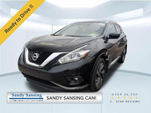 Magnetic Black Metallic 2017 Nissan Murano Platinum