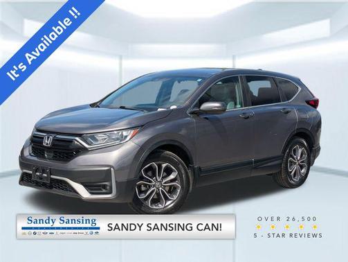 Gray 2021 Honda CR-V 2WD EX