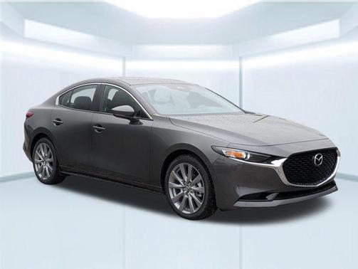 Machine Gray Metallic 2026 Mazda Mazda3 FWD w/Preferred Package