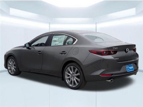 Machine Gray Metallic 2026 Mazda Mazda3 FWD w/Preferred Package