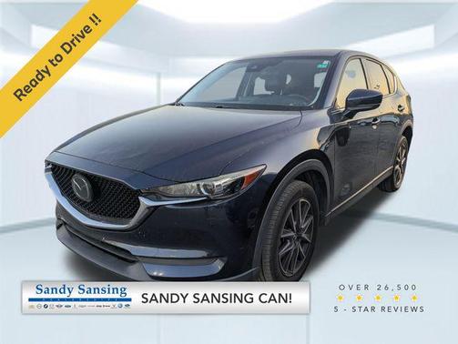 Deep Crystal Blue Mica 2018 Mazda CX-5 Touring