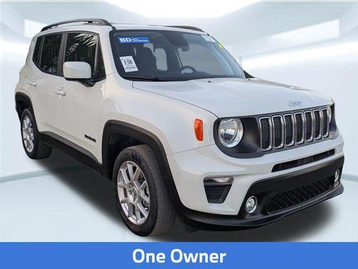 Alpine White Clearcoat 2019 Jeep Renegade Latitude