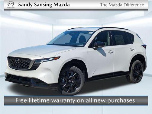 Rhodium White Metallic 2026 Mazda CX-5 2.5 S Premium Plus Package