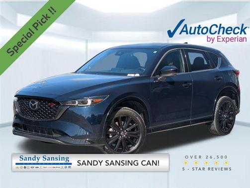 Deep Crystal Blue Mica 2022 Mazda CX-5 2.5 Turbo