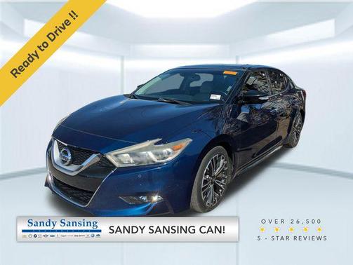 Deep Blue Pearl 2017 Nissan Maxima 3.5 Platinum
